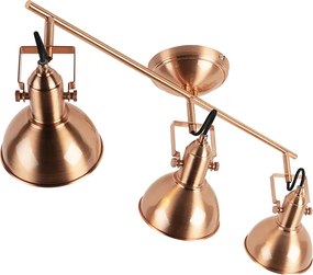 Romantyczny reflektor miedziany 3-światłowy - Tommy
