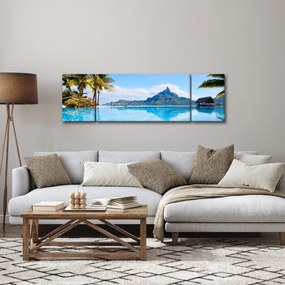 Obraz  - Bora-Bora, Polinezja Francuska (170x50 cm)