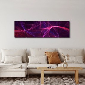 Abstrakcyjny obraz krzywych (170x50 cm)