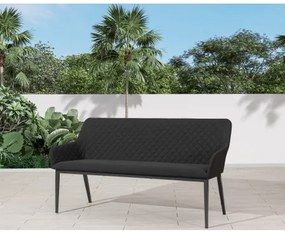 PARIS LIKA-TEX® antracyt - luksusowa sofa ogrodowa 3-osobowa