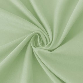 PrzytulneMieszkanie.pl Prześcieradło z mikrofibry MICROVELLE jasnozielone 180x200 cm