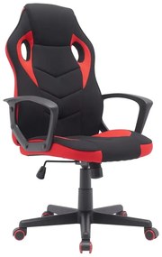 Fotel gamingowy DAKAR czarno/ czerwony SIGNAL
