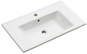 Biała umywalka 75x45 cm Set 374 – Pelipal
