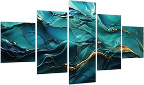 Obraz - Tekstury abstrakcyjne (125x70 cm)