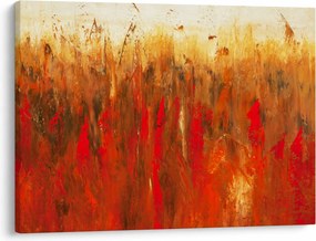 Obraz malowanej abstrakcji (70x50 cm)