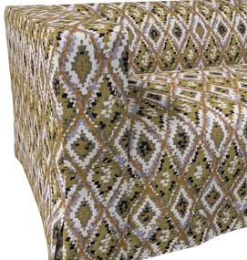 Pokrowiec na sofę Klippan 2-osobową długi z kontrafałdami