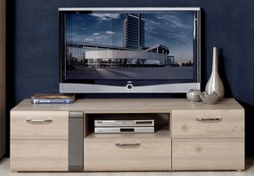 Szafka pod telewizor z ryflowaną wstawką Locarno 131