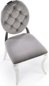 Stylizowane krzesło z pikowaniem K555 Halmar