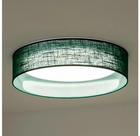 Duolla - LED Plafon ROLLER LED/24W/230V śr. 45 cm zielony