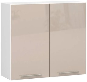 Nowoczesna szafka kuchenna cappuccino połysk W6-F04