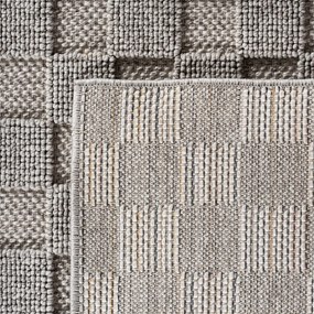 Dywan nowoczesny 3D Helix szary 280 cm x 370 cm