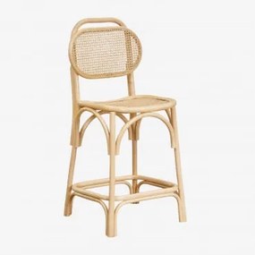 California Rattan Garden Wysoki Stołek ↑65 Cm Miel - Sklum