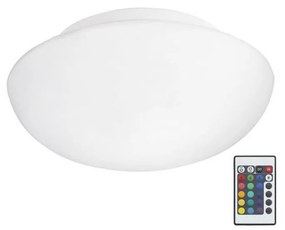 Eglo 75352 - LED RGB Ściemniany plafon ELLA-C 2xE27/7,5W/230V + pilot