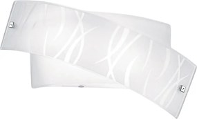 Kinkiet Agnese biały 2XE14 max 2X28W IP20 - Nowoczesny design kinkietu LED