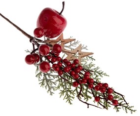 Ozdobna gałązka Apple and Stars, 34 cm
