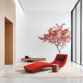 Dywan nowoczesny 3D Lily wielokąty kremowy 120 cm x 170 cm