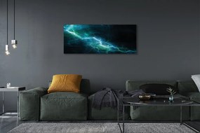 Duży obraz na płótnie Fraktalne Pioruny