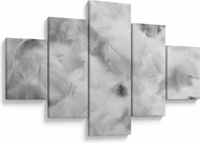 Obraz - Chmury piór (125x70 cm)