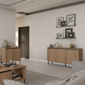 Komoda OSTIA 149 cm do Salonu Sypialni Dąb evoke coast