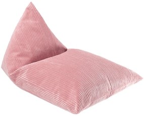 Różowy sztruksowy dziecięcy worek do siedzenia Big Lounger – Wigiwama