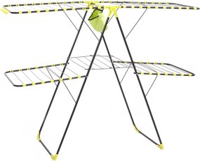 Suszarka na pranie stojąca Mojave, mostkowa, z kieszenią na spinacze