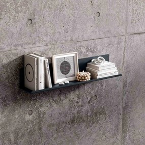 Półka wisząca JOANNE 700 mm, antracytowa