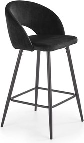 Hoker tapicerowany tkaniną velvetową H96 Halmar