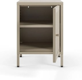 Kremowa szafka nocna Fayna – Marckeric