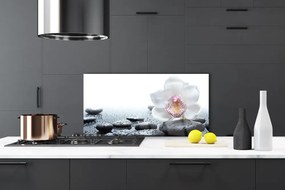 Panel Szklany Malarska Interpretacja Storczyka