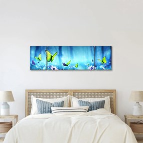 Obraz - Mistyczna leśna polana (170x50 cm)