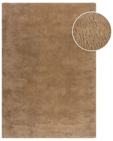 Brązowa syntetyczna skóra 200x290 cm Faroe Wool Look Fur – Flair Rugs