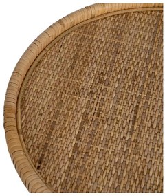 Rattanowy okrągły stolik ø 45 cm – Ixia