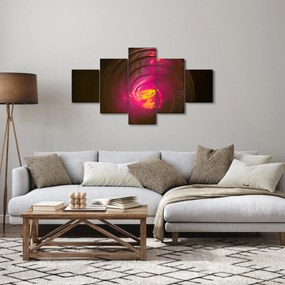 Obraz - abstrakcja spiralna (125x70 cm)