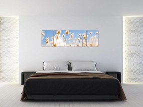 Obraz - Złote pole (170x50 cm)