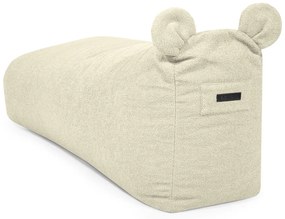 Brązowy dziecięcy worek do siedzenia z materiału bouclé Snug 130 Bear – SLOWDOWN