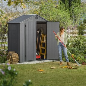 Domek narzędziowy Darwin 6 x 4 szary KETER