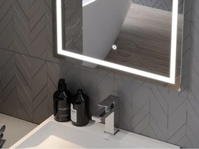 Mexen Miko lustro łazienkowe podświetlane 50 x 70 cm, LED 6000K, antypara - 9819-050-070-611-00
