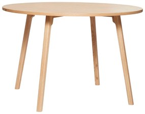 Okrągły stół w dekorze dębu ø 115 cm Ground – Hübsch