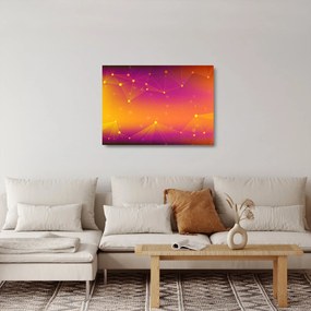 Obraz na szkle - kolorowy abstrakcyjny obraz (70x50 cm)