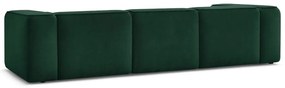 Ciemnozielona sofa 345 cm Zephyr – Bobochic Paris