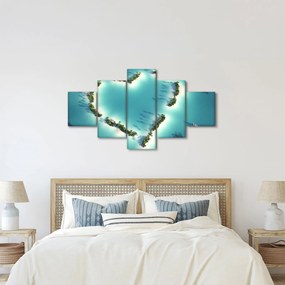 Obraz - Wyspy serca (125x70 cm)