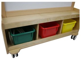Dwustronna tablica kredowa i magnetyczna do pisania masterkidz
