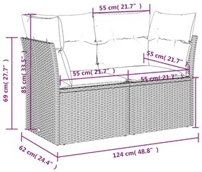 Dwuosobowa sofa ogrodowa - Atlandi 5X