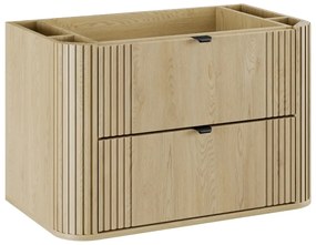 Szafka pod umywalkę OVALIA CREMONA 2S 80cm dąb cremona COMAD