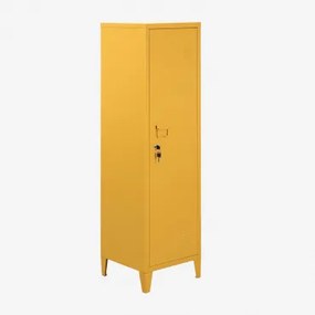Szafka Szatniowa Z Stali Pohpli Żółty Albero - Sklum