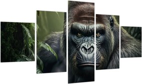Obraz - Portret goryla (125x70 cm)