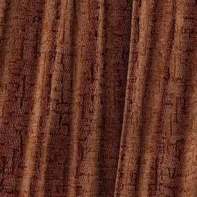 Pomarańczowe tapicerowane łóżko dwuosobowe ze schowkiem ze stelażem 200x200 cm Voliera – Maison de Rêve