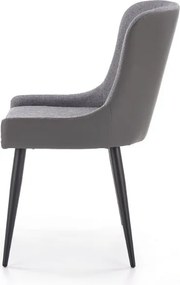 Krzesło do jadalni z niskimi podłokietnikami K333