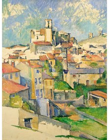 Obraz – reprodukcja 50x70 cm Gardanne, Paul Cézanne – Fedkolor