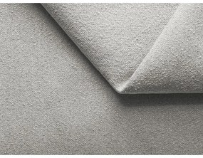 Łóżko kontynentalne ze schowkiem 160x200 cm w kolorze srebra Palta – Makamii
